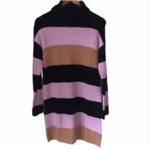 Women’s NTW Jolt Striped Purple Sweater Dress